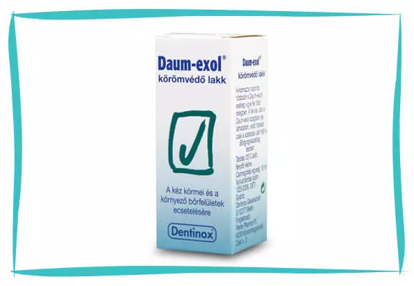 Daum-exol<sup>®</sup> körömvédő lakk